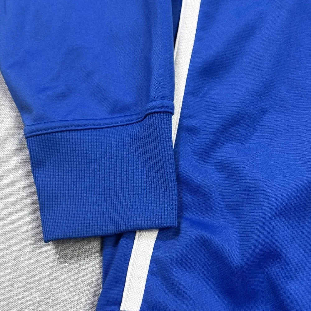 Jordan Full Zip Hoodie Mens Medium Blue Fleece Hooded Pockets Zip Pocket‎